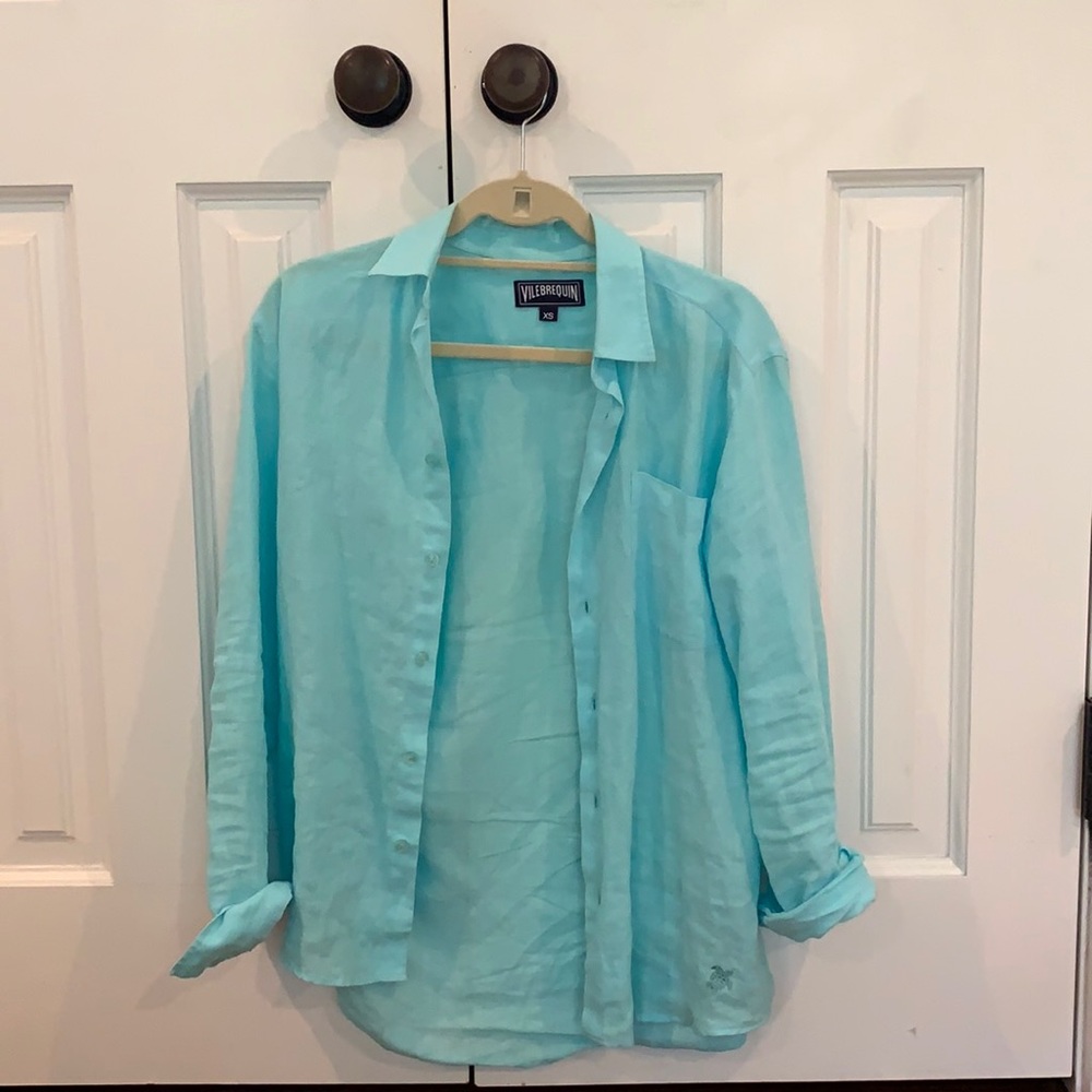 Linen Vilebrequin button down